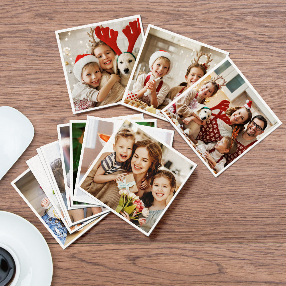 Imanes Personalizados con Fotos (Set de 12) para Refrigerador