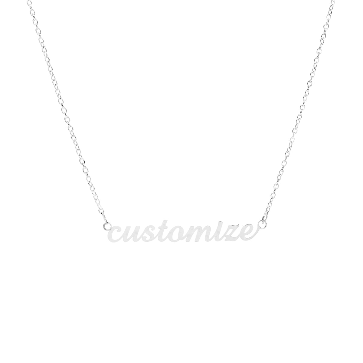 Collar Personalizado con Nombre en Acero Inoxidable
