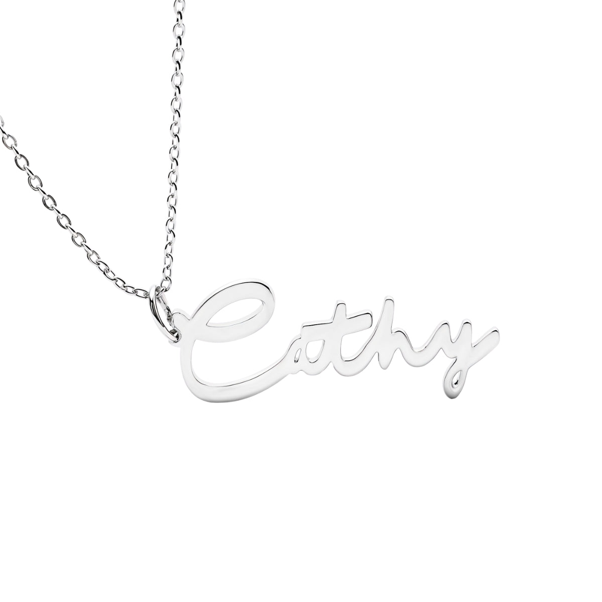 Collar Personalizado con Nombre en Estilo Cursiva
