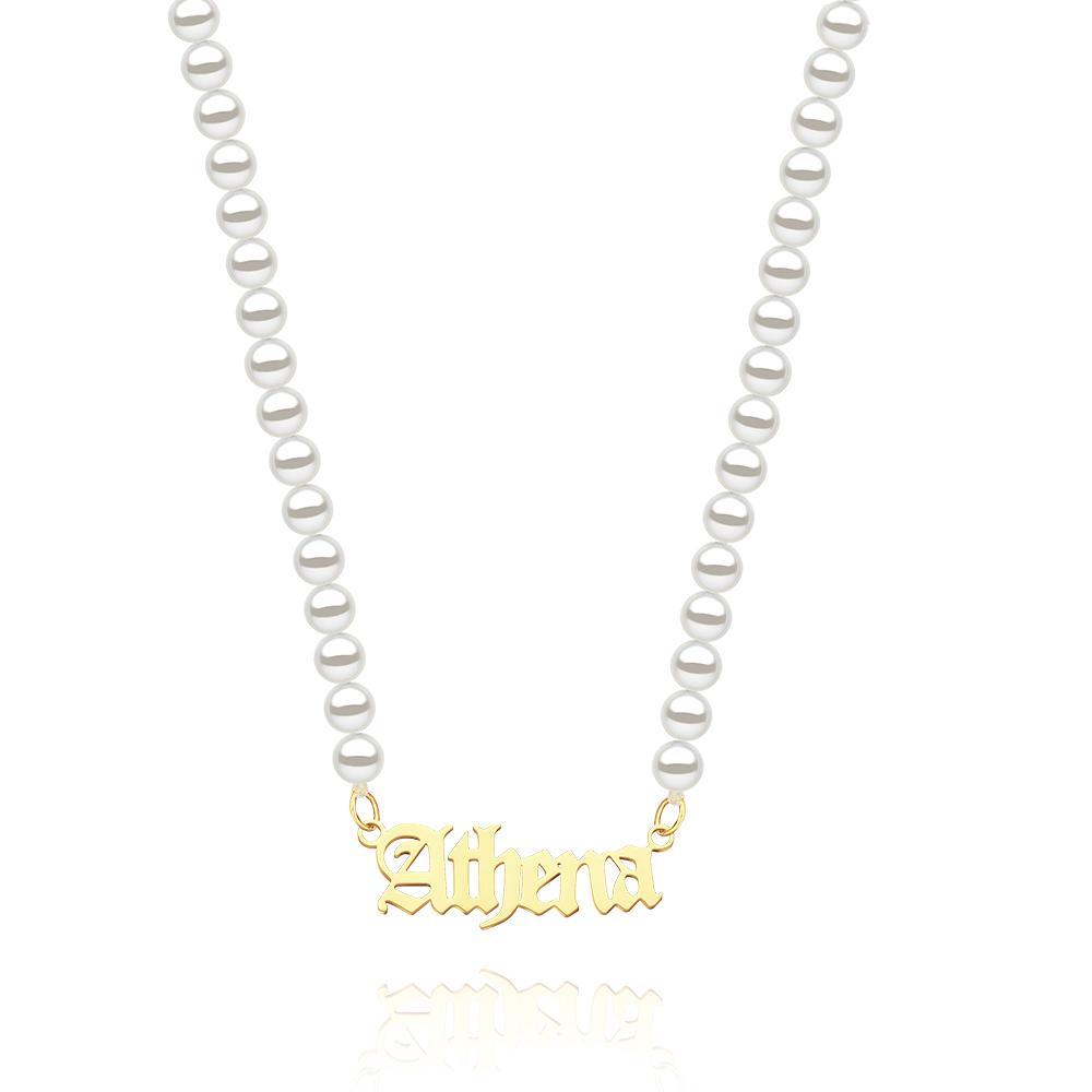 Collar de Perlas Personalizado con Nombre