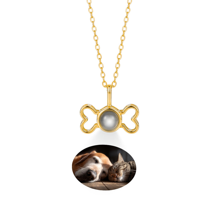 Collar Proyección Huesito de Perrito