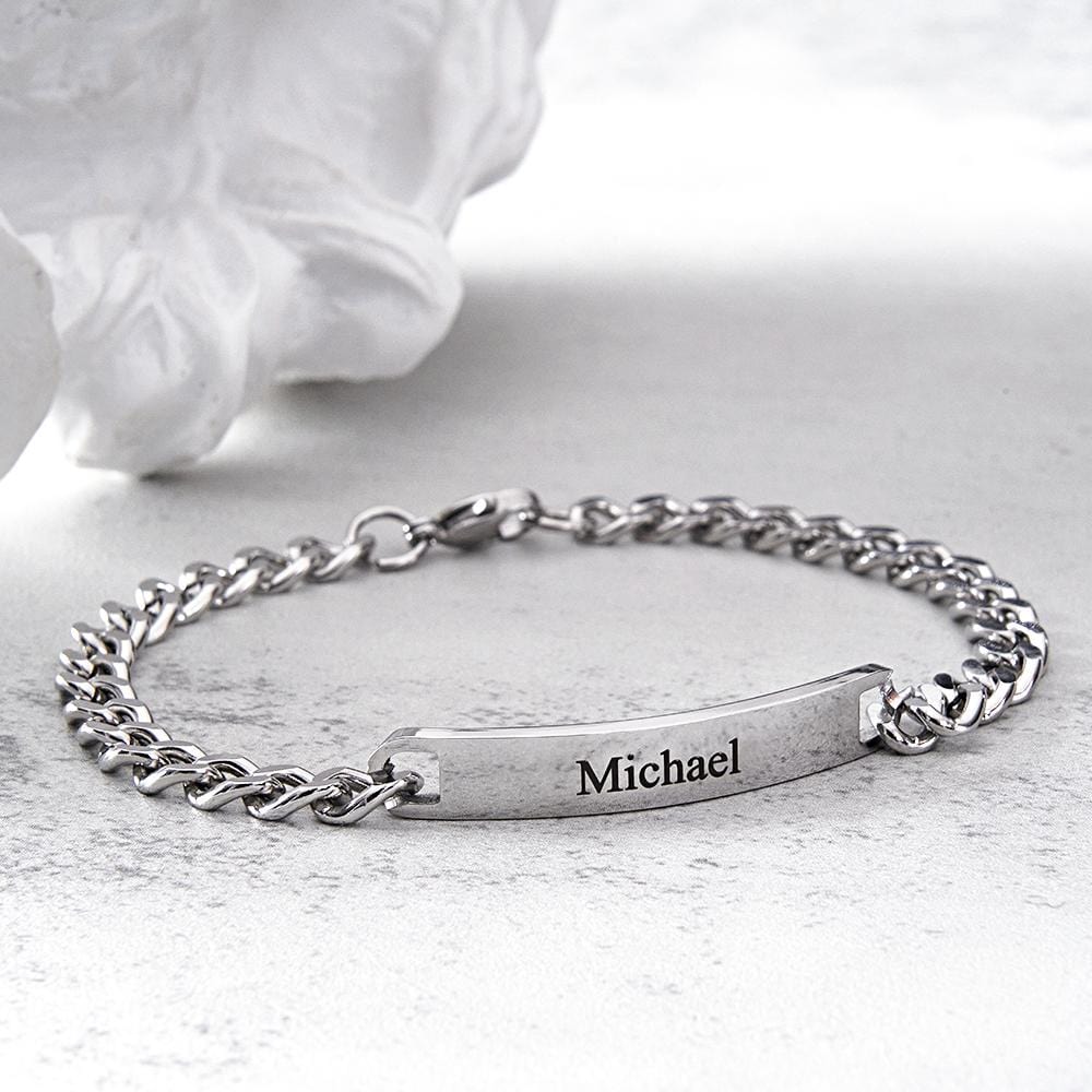 Set de Pulseras Personalizadas con Nombres Grabados