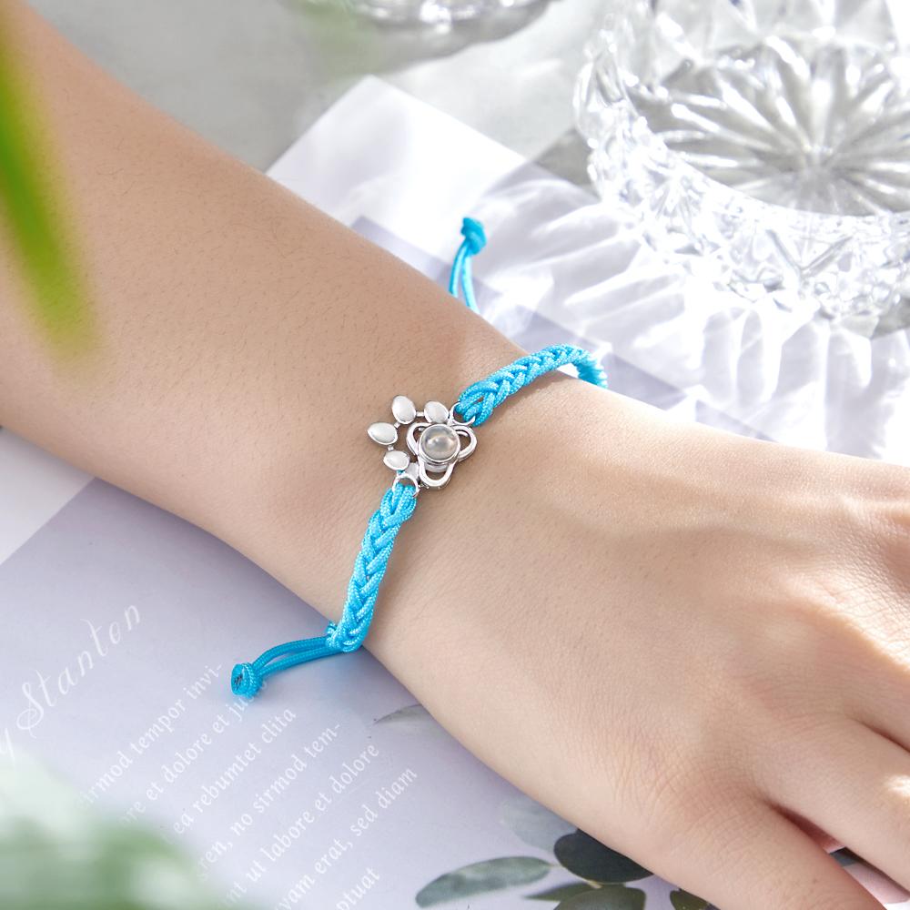 Pulsera de Proyección Dije de Huella