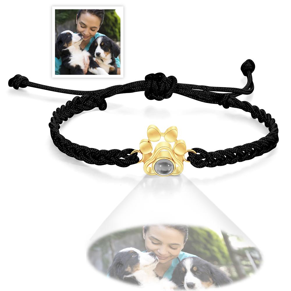 Pulsera de Proyección Dije de Huella