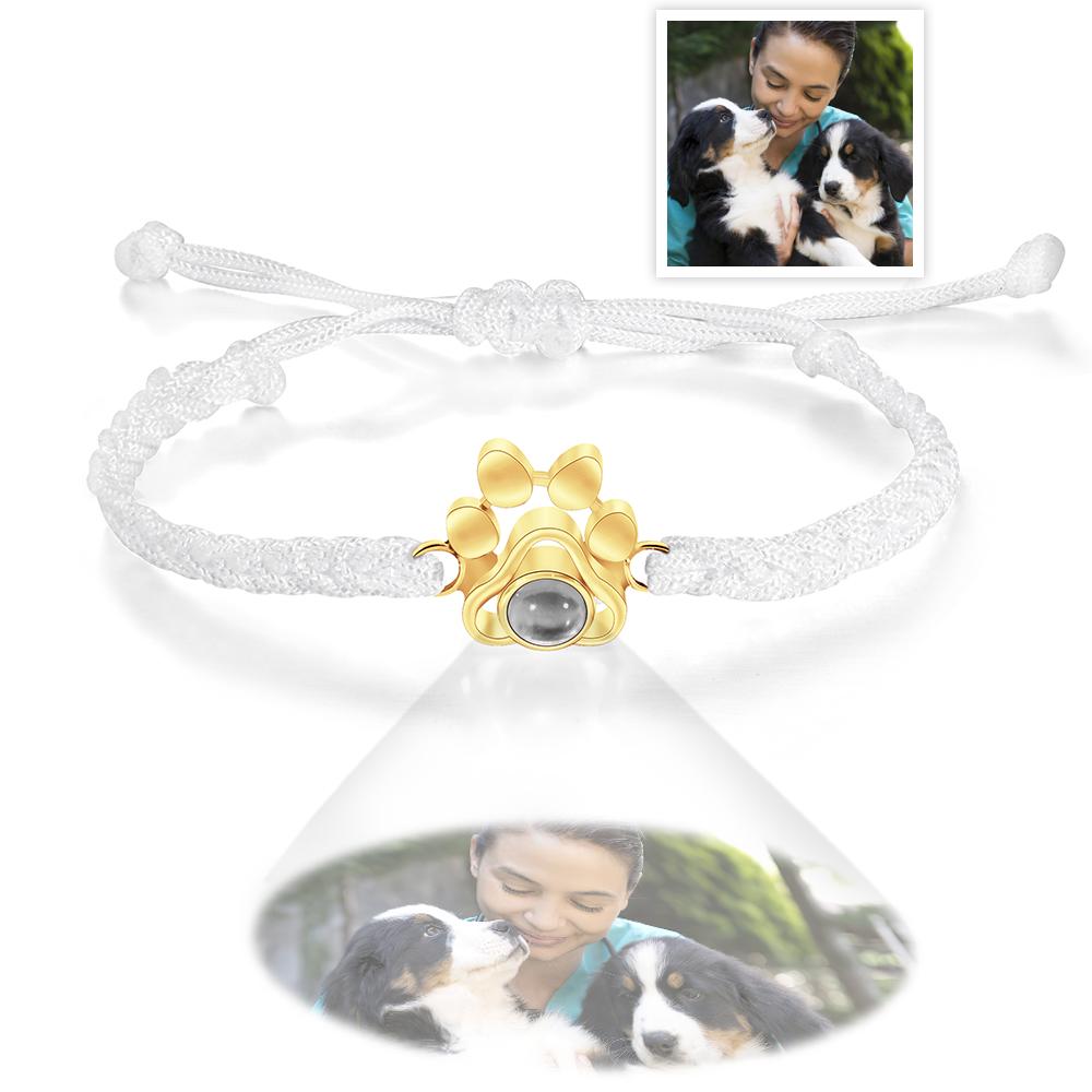 Pulsera de Proyección Dije de Huella