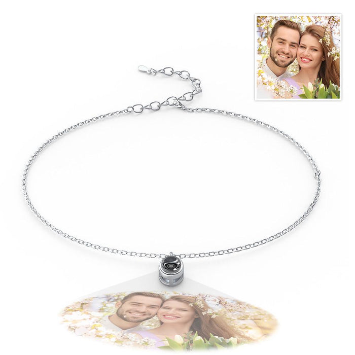 Pulsera de Proyección Personalizada con Hasta 6 Fotos