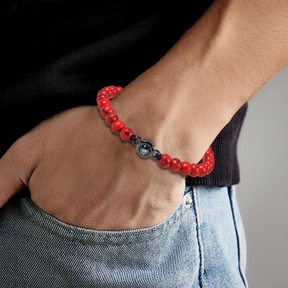 Pulsera de Proyección "Te Amo" en 100 Idiomas