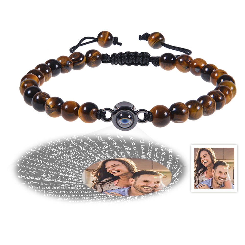 Pulsera de Proyección "Te Amo" en 100 Idiomas