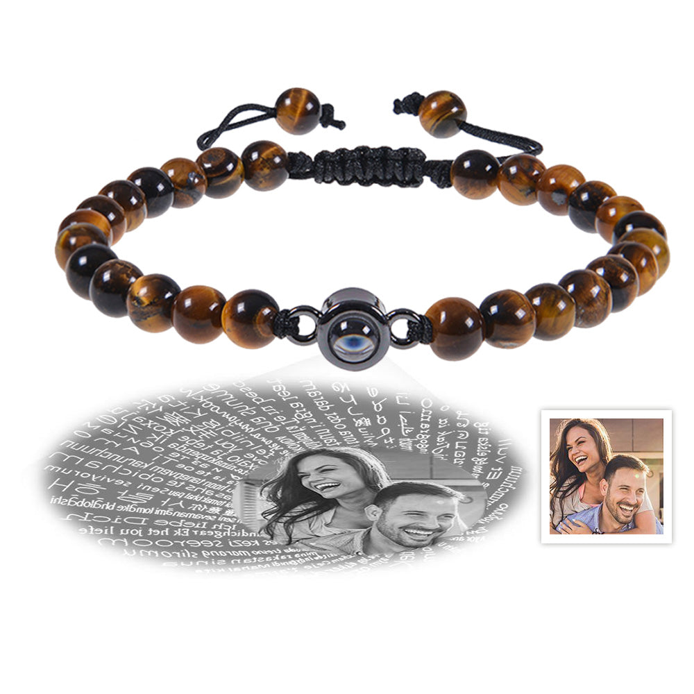 Pulsera de Proyección "Te Amo" en 100 Idiomas
