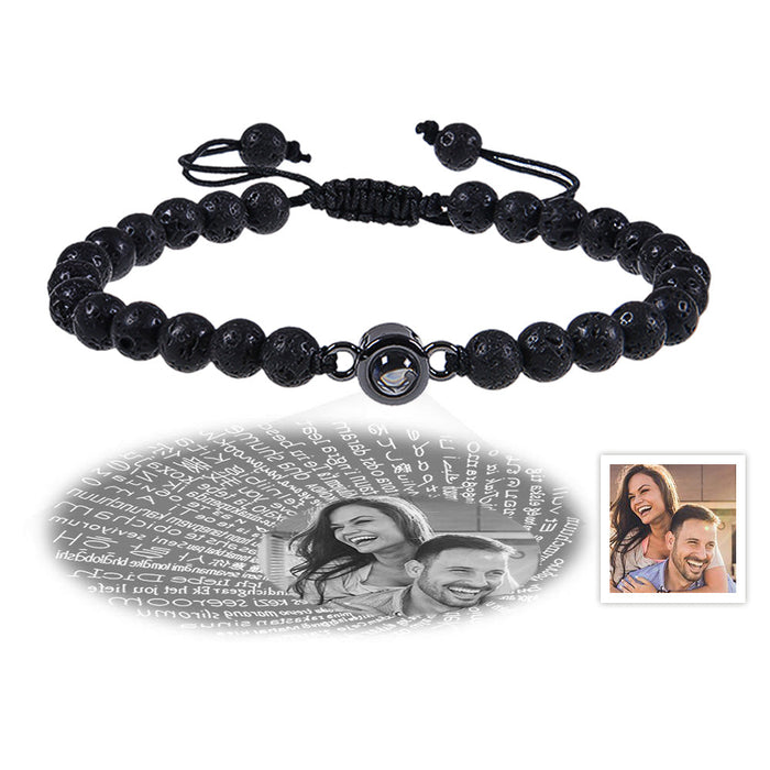 Pulsera de Proyección "Te Amo" en 100 Idiomas