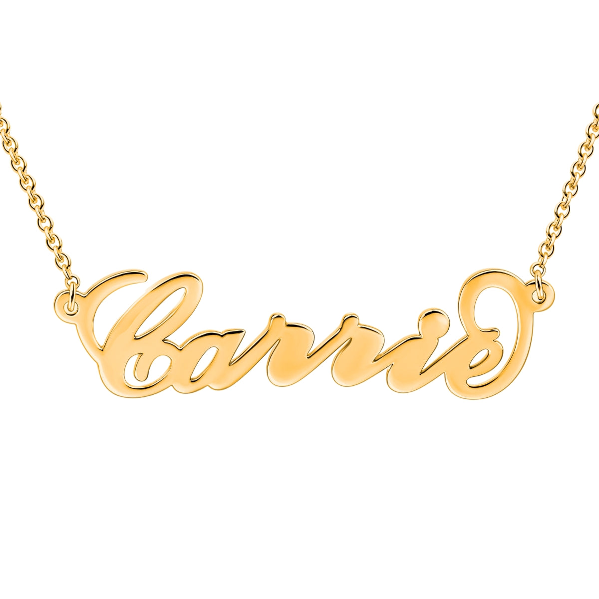 Collar Personalizado con Nombre Estilo Carrie
