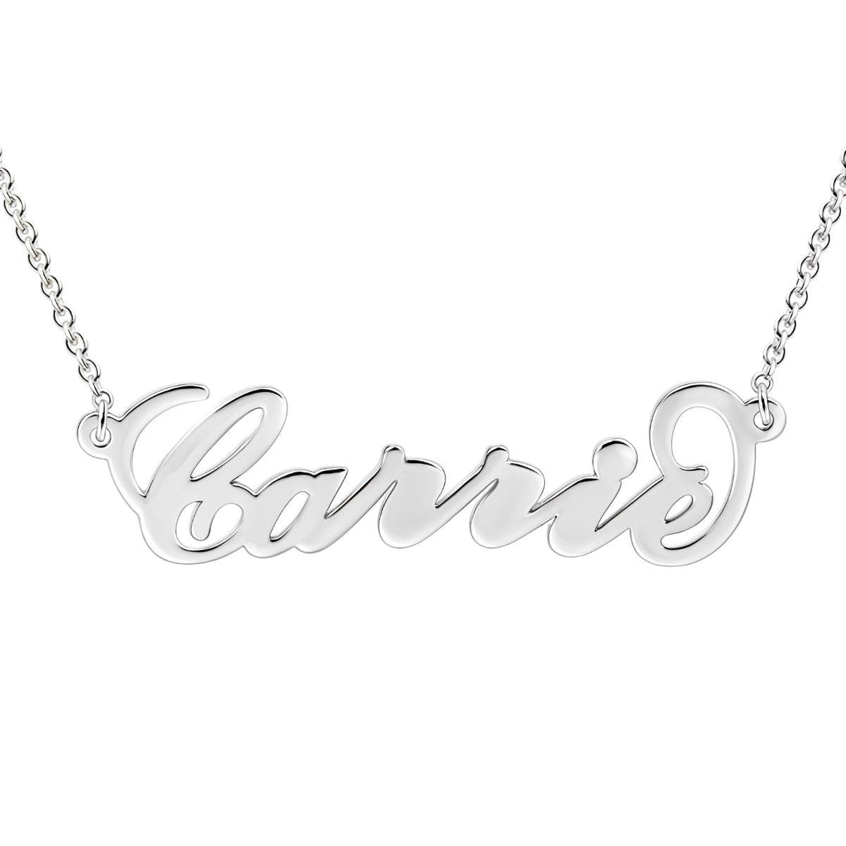 Collar Personalizado con Nombre Estilo Carrie