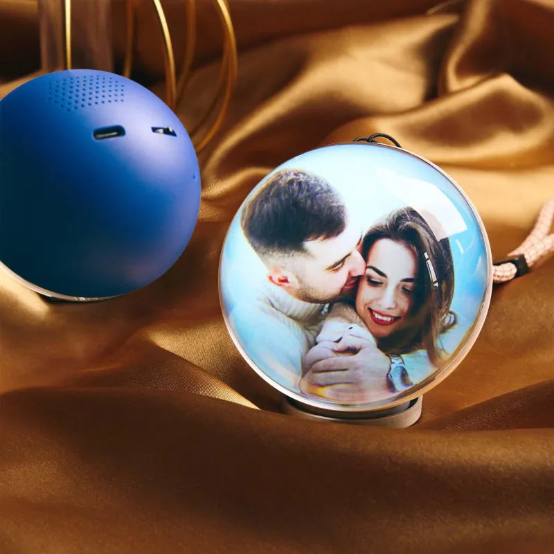 Esfera de Memorias de Cristal con Video Personalizado