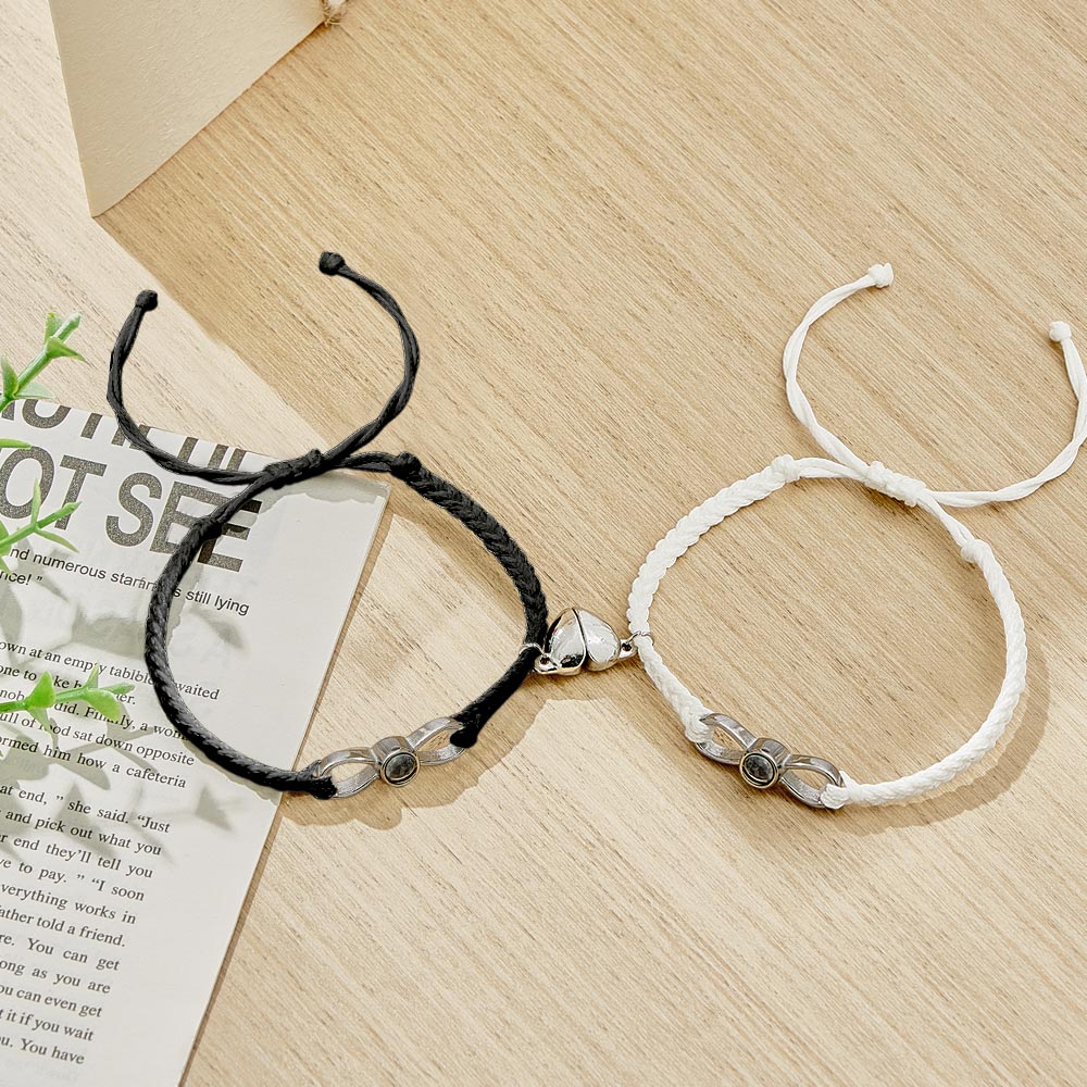 Pulseras de Proyección Magnéticas para Pareja