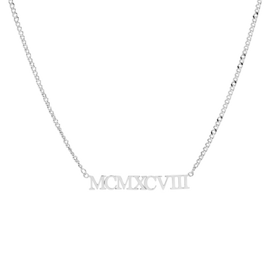 Collar Personalizado con Nombre Chapa de Oro 18K