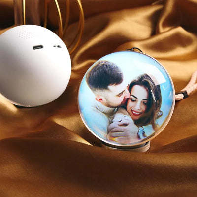 Esfera de Memorias de Cristal con Video Personalizado