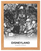Gran Ciudad, mapa de ciudad con nombre y marco haya