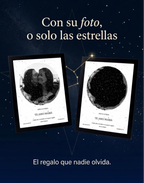 Recuerdo Estelar, mapa de estrellas con foto: vista 5
