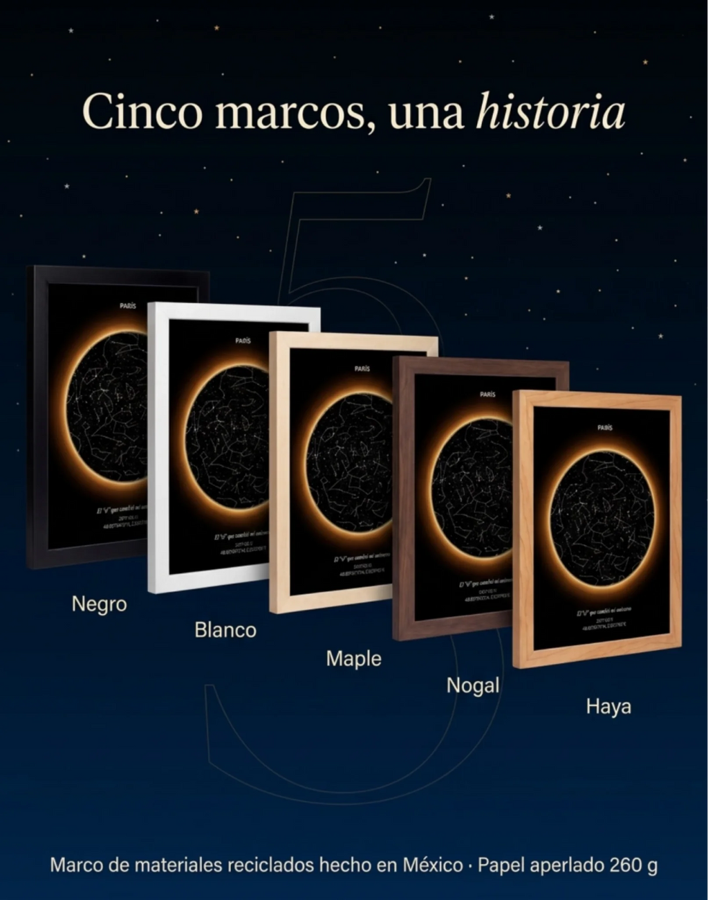 Eclipse, mapa estelar personalizado: vista 5