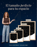 Postal Estelar, mapa de estrellas personalizado: vista 5
