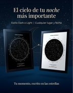 Estrellas de Colores, mapa estelar personalizado: vista 5