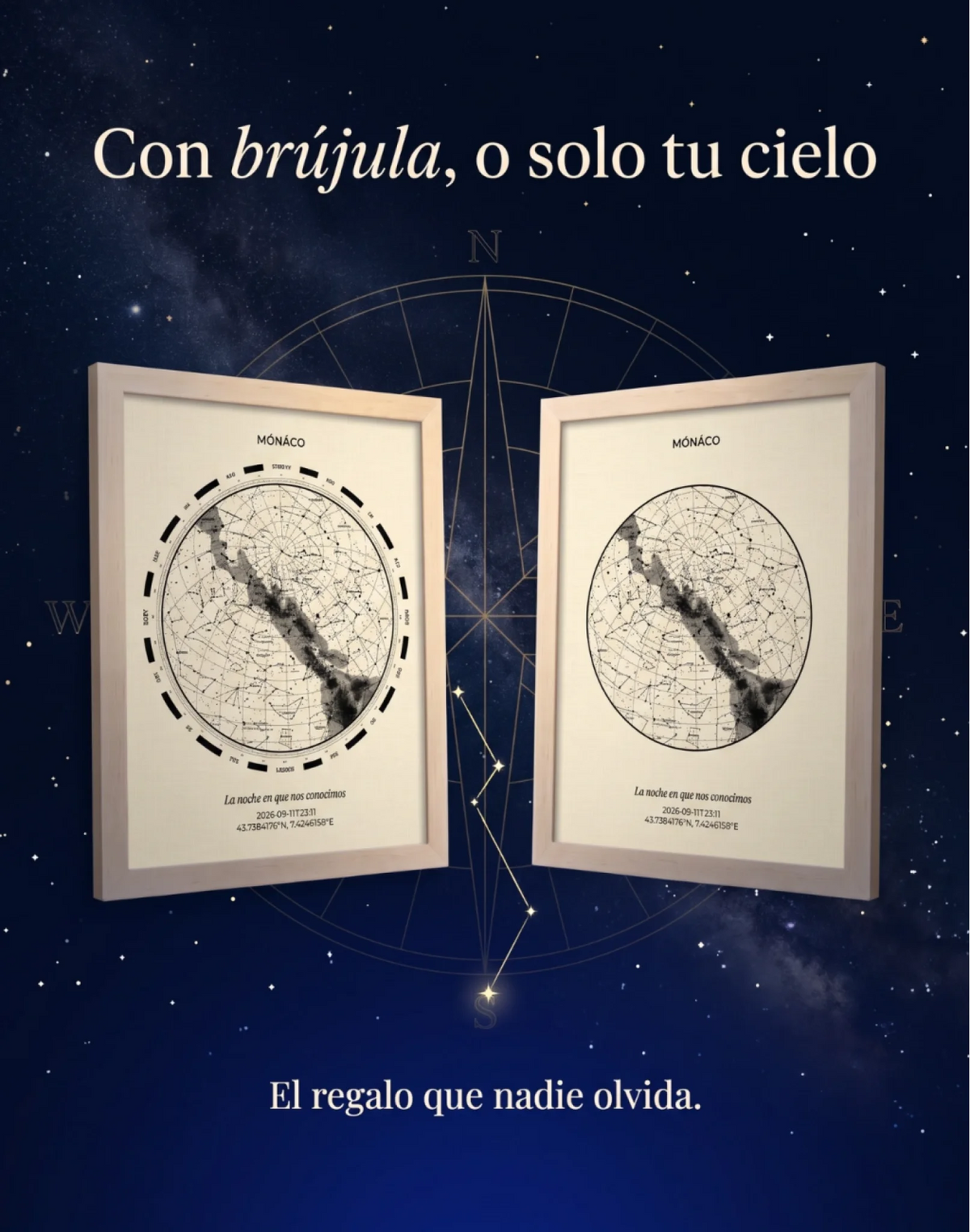 Cielo Dutono, mapa estelar personalizado: vista 4