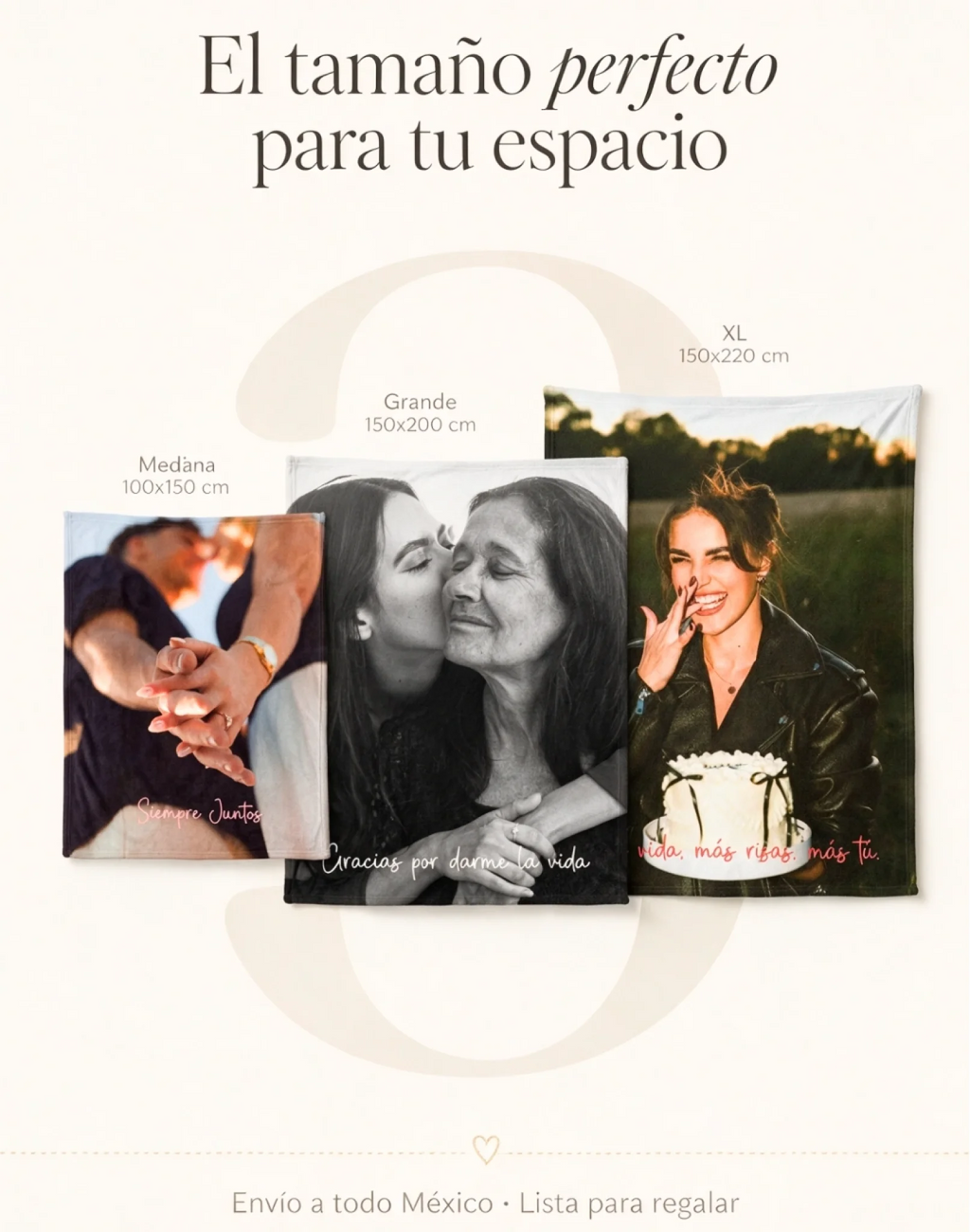 Mi Foto Favorita, cobija personalizada con foto: vista 5