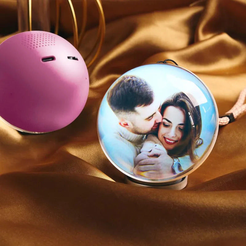 Esfera de Memorias de Cristal con Video Personalizado