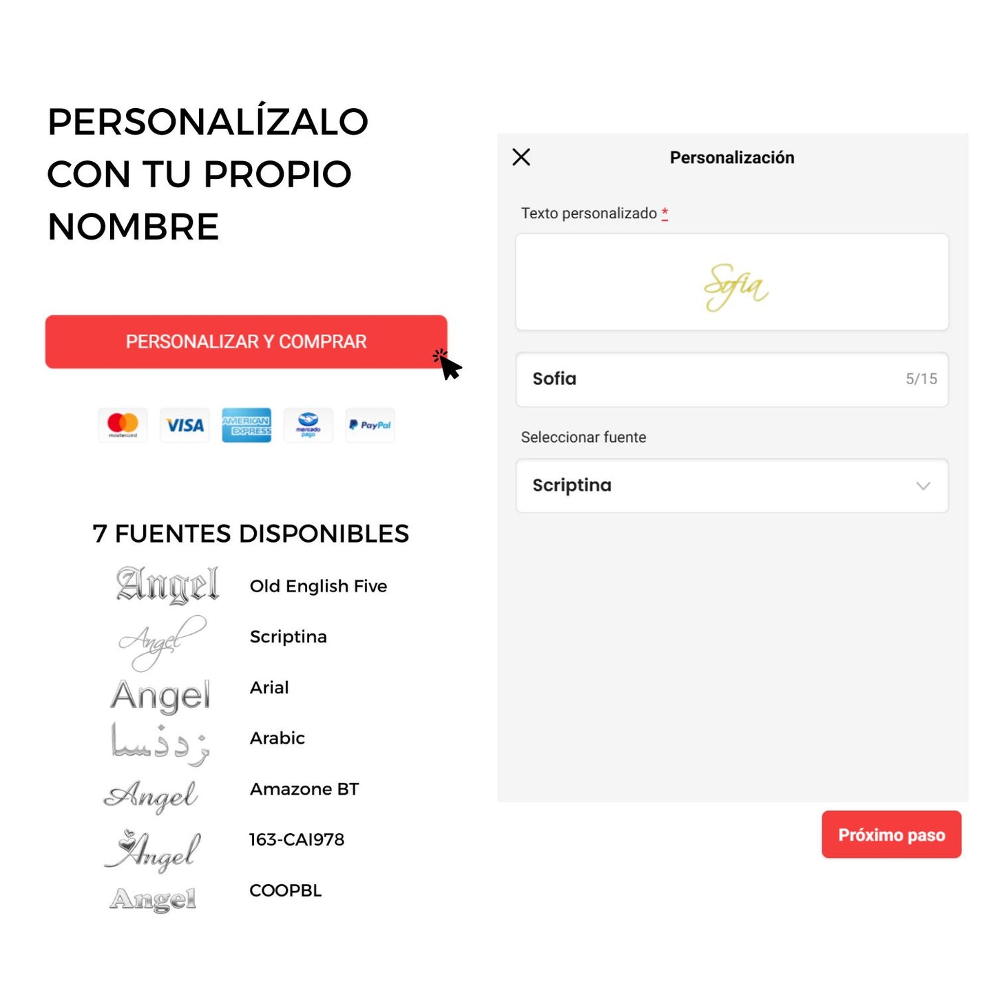 Collar de Perlas Personalizado con Nombre