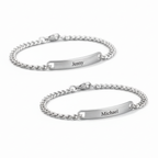 Set de Pulseras Personalizadas con Nombres Grabados, foto 4