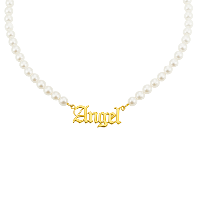 Collar de Perlas Personalizado con Nombre