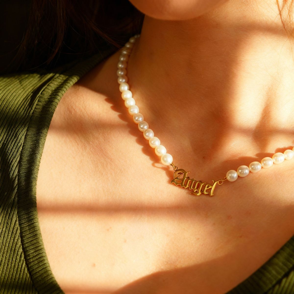 Collar de Perlas Personalizado con Nombre