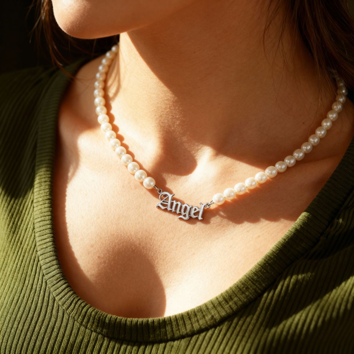 Collar de Perlas Personalizado con Nombre