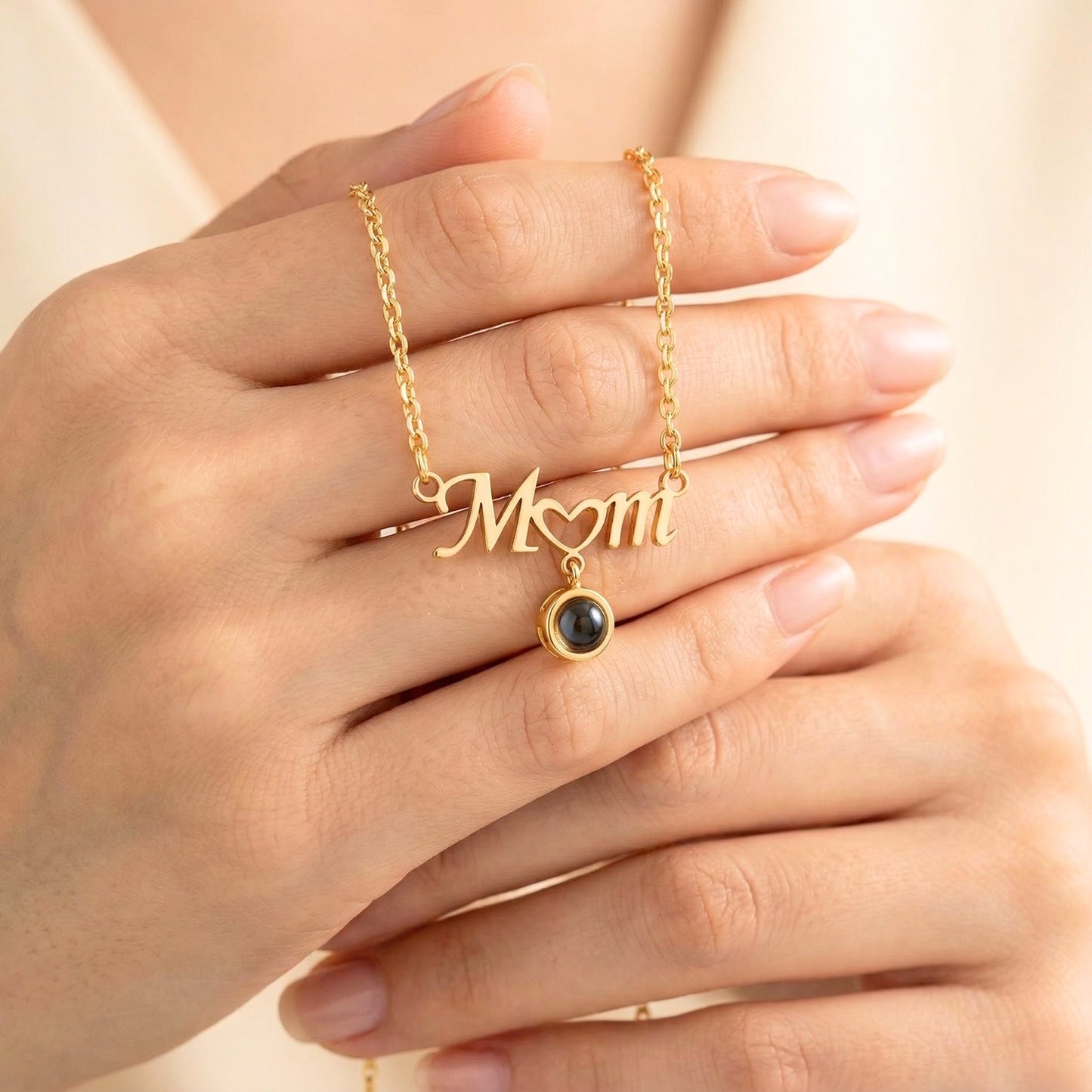 Collar Personalizado de Proyección para Mamá