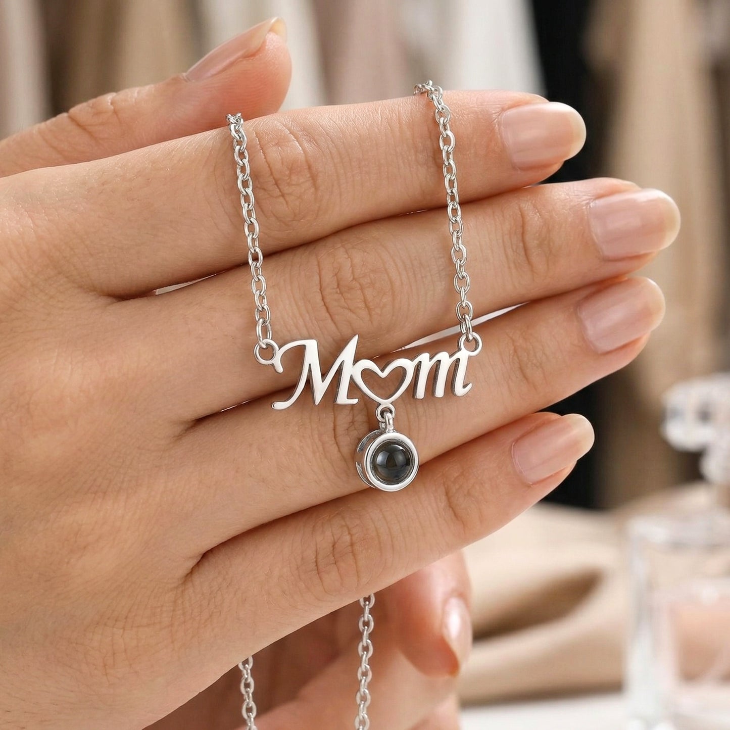 Collar Personalizado de Proyección para Mamá