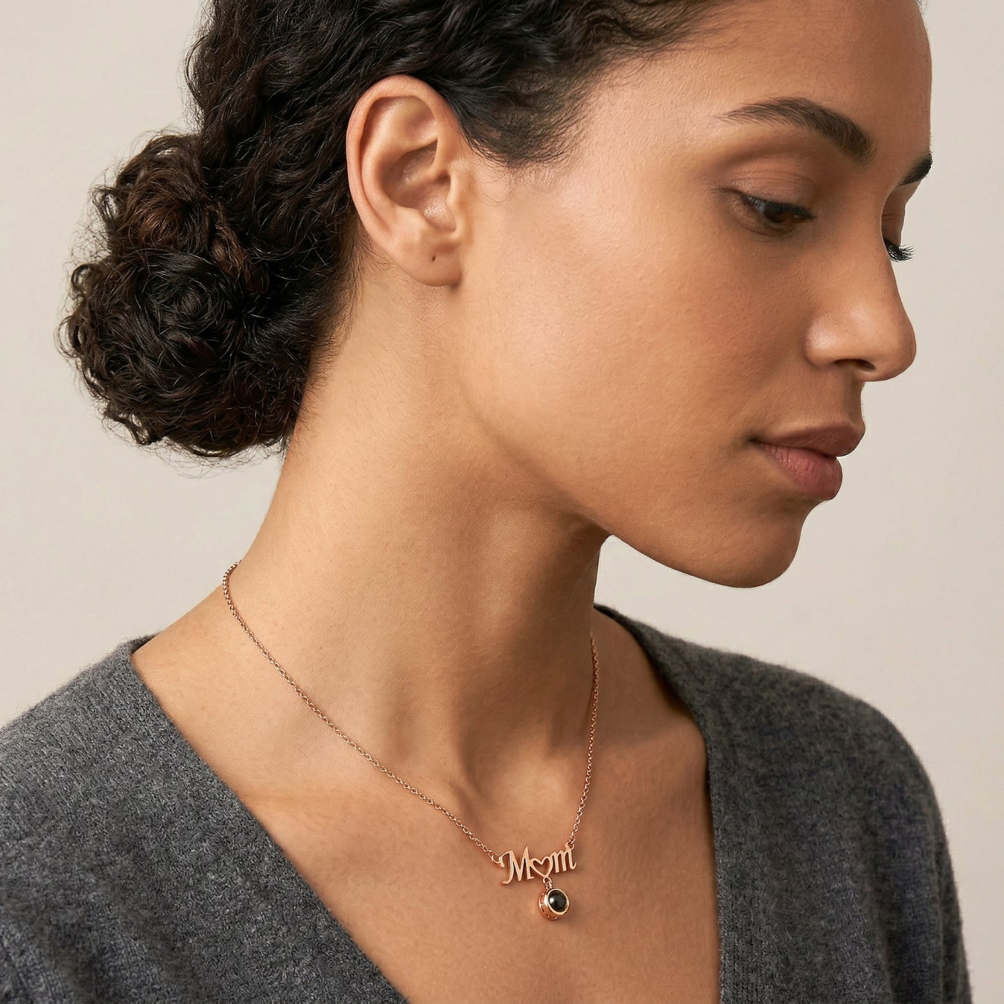 Collar Personalizado de Proyección para Mamá