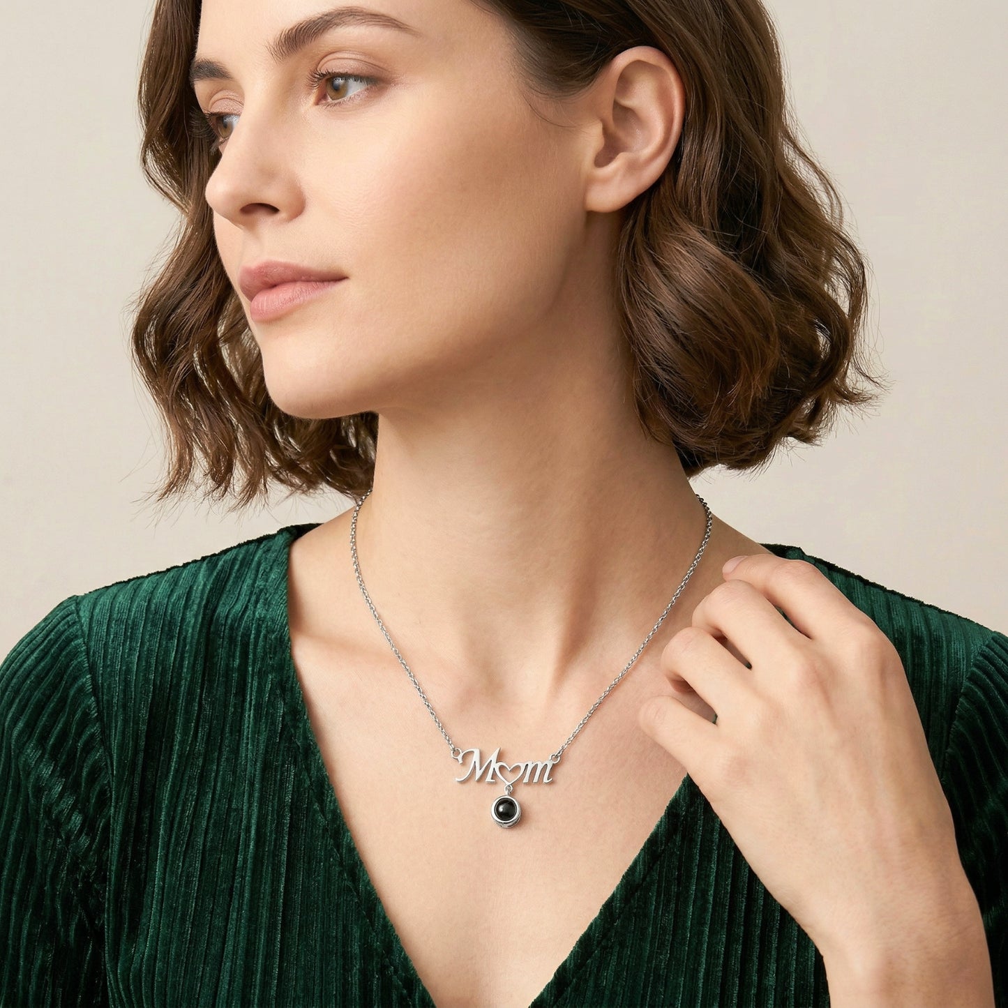 Collar Personalizado de Proyección para Mamá