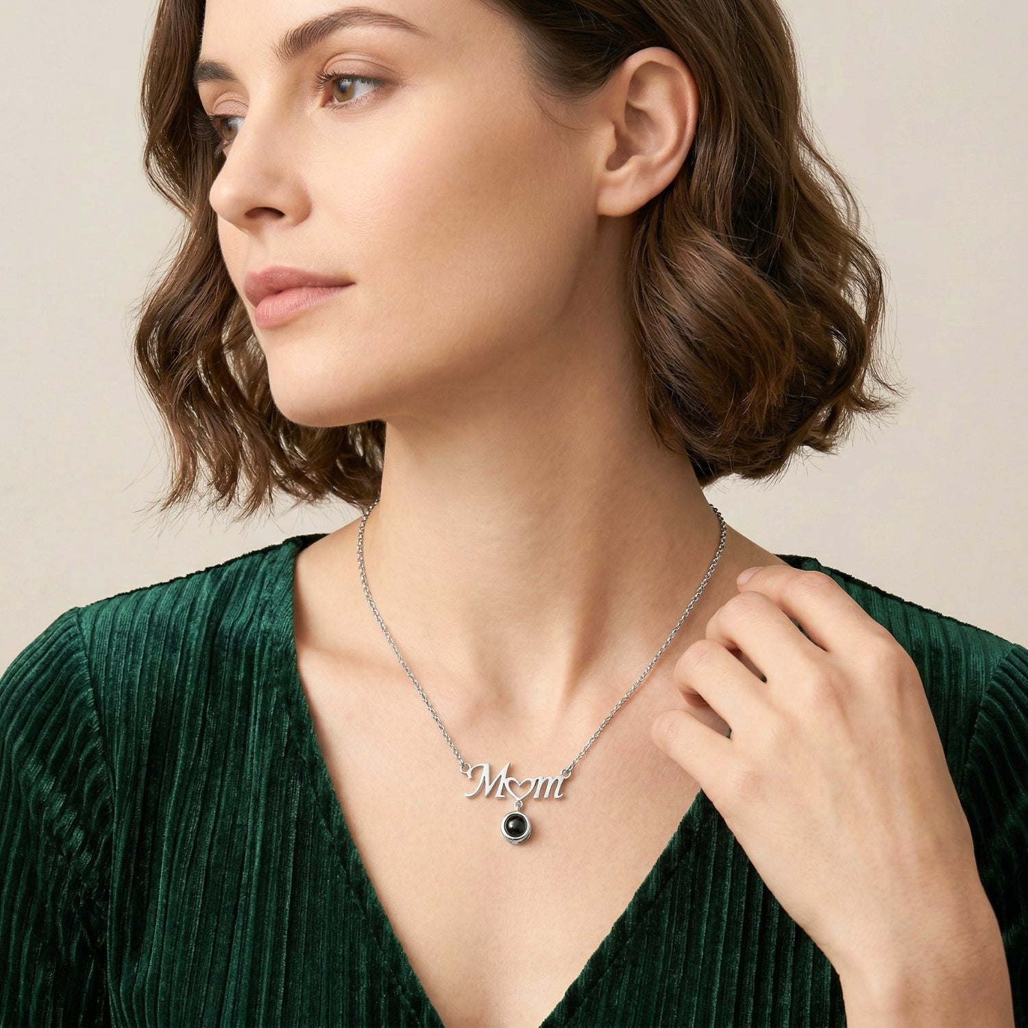 Collar Personalizado de Proyección para Mamá