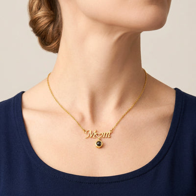 Collar Personalizado de Proyección para Mamá