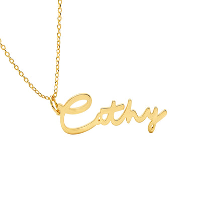 Collar Personalizado con Nombre en Estilo Cursiva