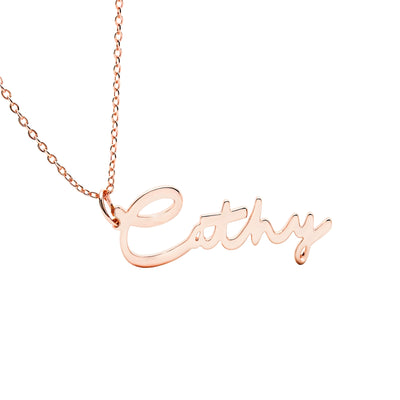 Collar Personalizado con Nombre en Estilo Cursiva