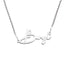 Collar Personalizado con Nombre Plata S925 y Cadena Tipo Box