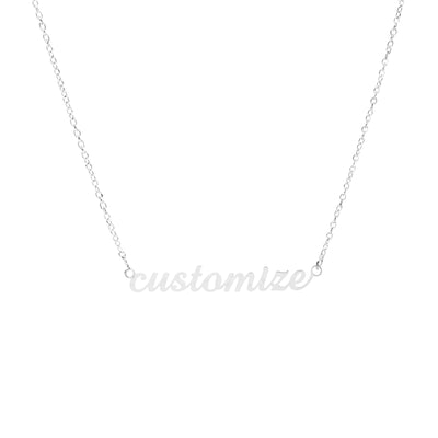 Collar Personalizado con Nombre en Acero Inoxidable