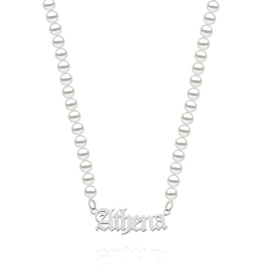 Collar de Perlas Personalizado con Nombre