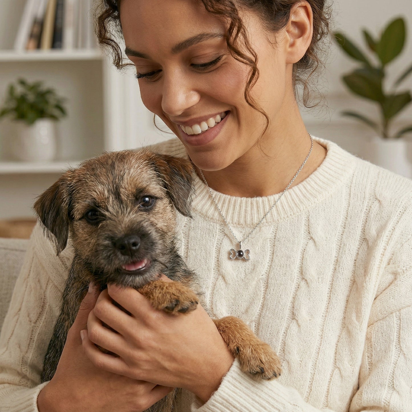 Collar Proyección Huesito de Perrito