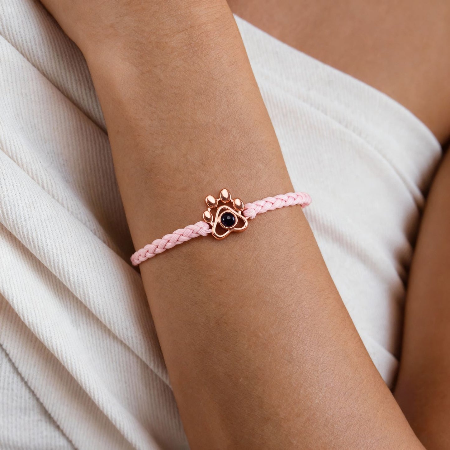 Pulsera de Proyección Dije de Huella