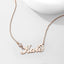 Collar Personalizado con Nombre y Piedra de Nacimiento