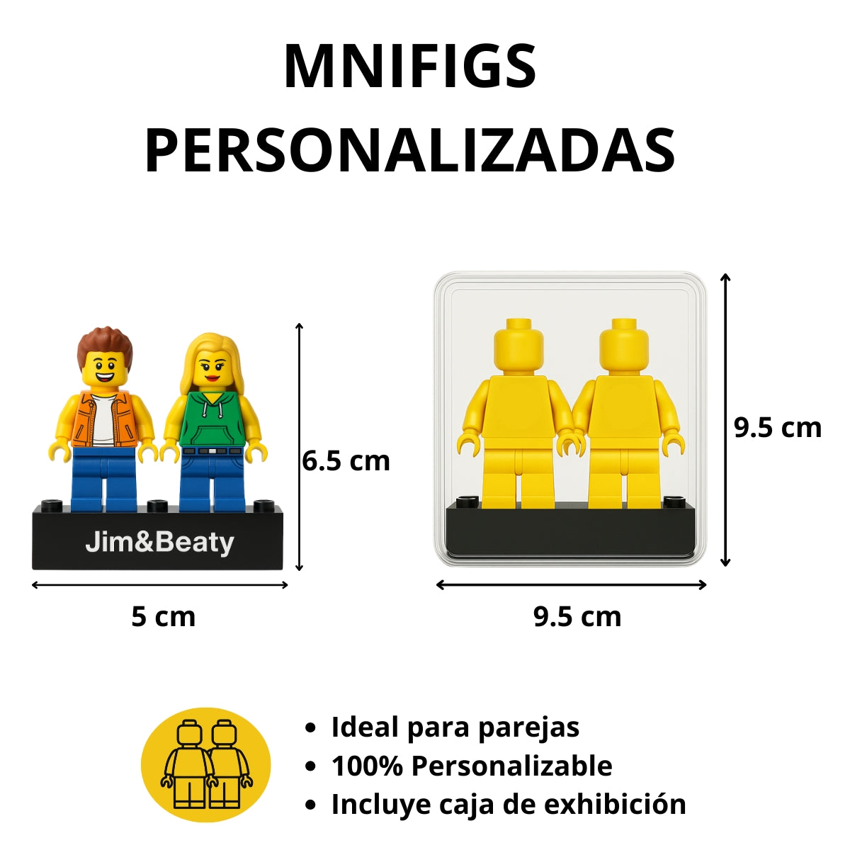 Minifiguras Personalizadas para Parejas