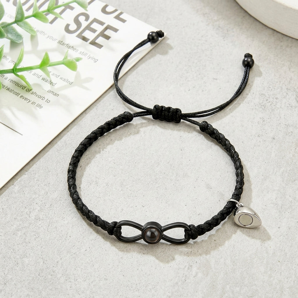 Pulseras de Proyección Magnéticas para Pareja