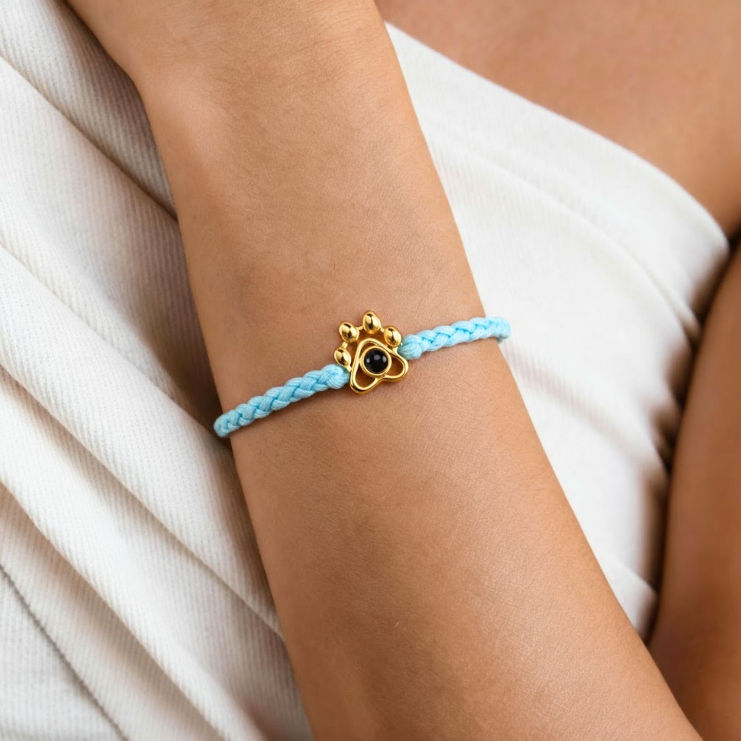 Pulsera de Proyección Dije de Huella